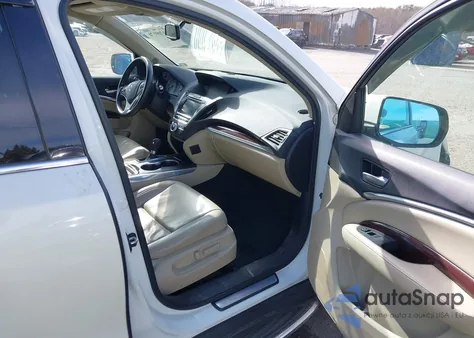 2014 Acura Mdx из США, поврежденный, VIN 5FRYD3H22EB013340